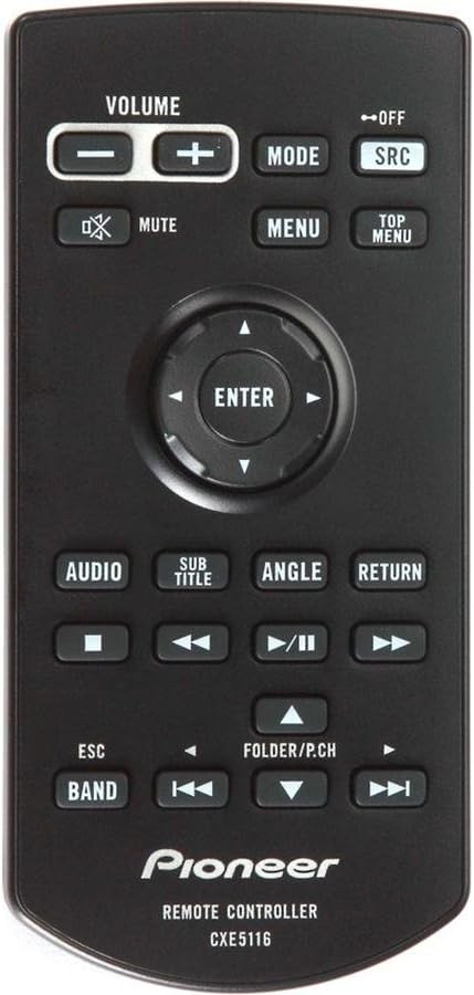 Pioneer AVH-X5700BHS remote control and USB cable