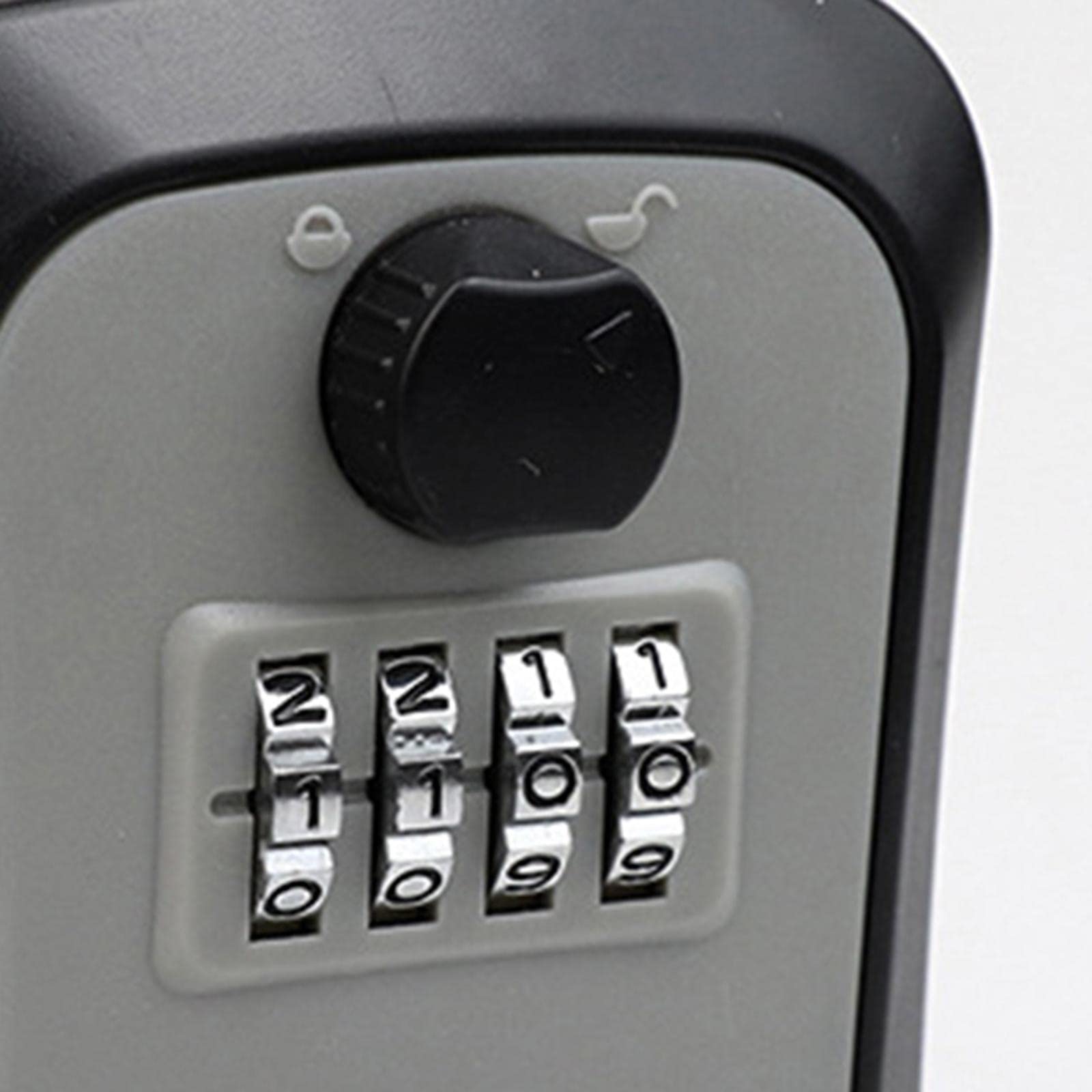 STYLEHEAVEN Outdoor Key Storage Lock Box 4 Digit Wall Mounted for Garden Indoor Home Gray|Home & Garden | Home Dacor | Other Home Dacor 1