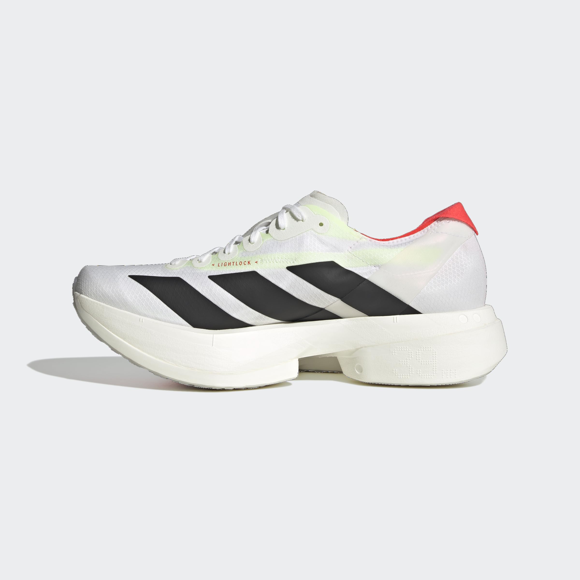 adidas FTWWHT/CBLACK/SILVMT Men's Adizero Adios PRO 4 M FTWR whiteCore Black/Silver met. 6.5 US, Wide