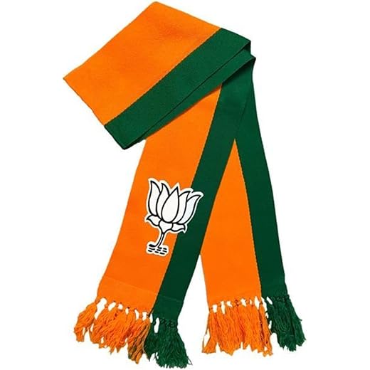 BJP Premium Unisex Cotton Scarf - Orange