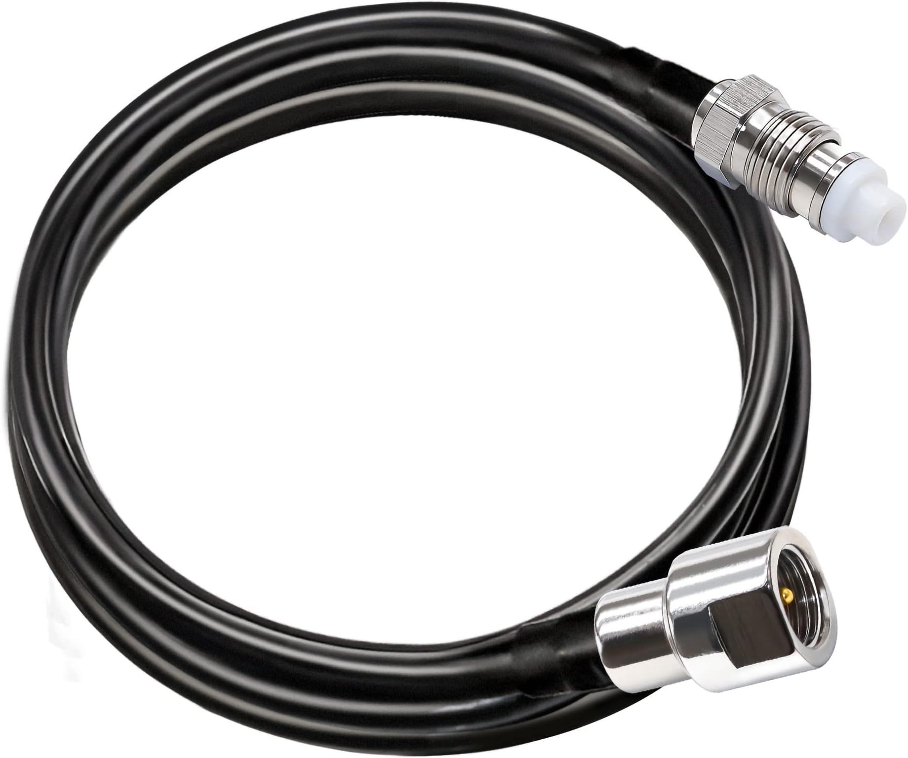 TUOLNK FME Coaxial Cable RG58 FME Male Plug to FME Female Jack Extension Cable 6.6ft (2M) FME Male to Female RF Coax Cable for Wireless LAN Devices