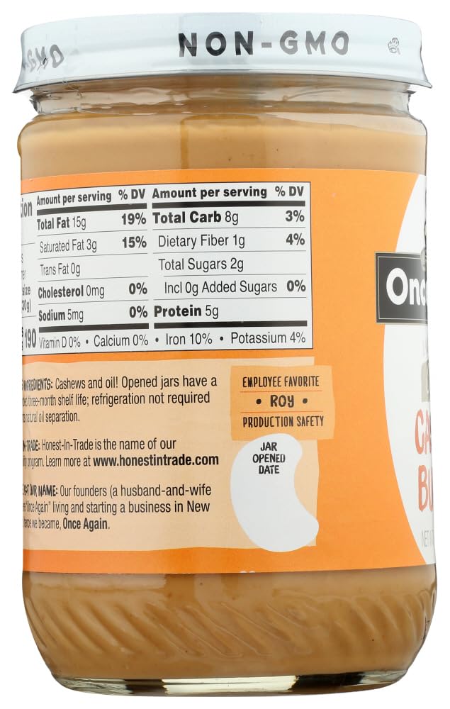 Cashew Butter Ns 16 Oz (Pack of 12) - Pack Of 12