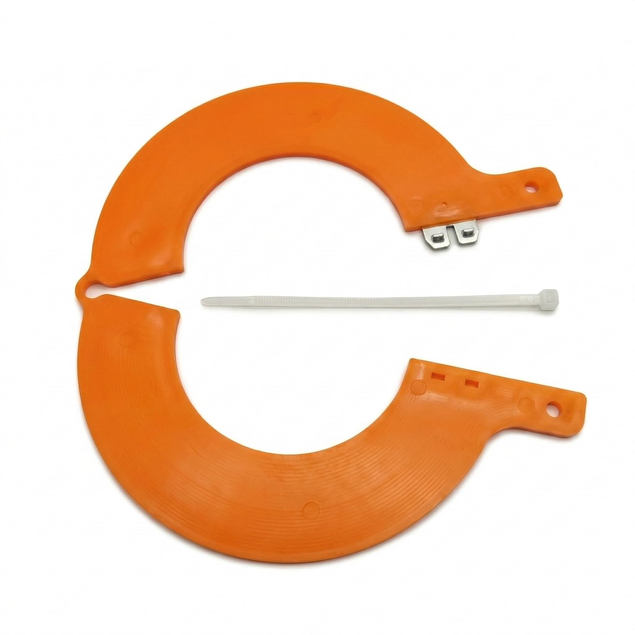LanChonAP[10 Pack] Universal Pin Shims Kit for Heavy Equipment, Fits 45mm Pin, 5mm Thickness,Double Clip Snap-Lock With Handles,Compatible with Digger, Wheel Loader, Tractor, Skid Steer, Backhoe.