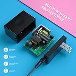 45W Charger for Nintendo Switch 2 & Switch Lite, PD Fast Charging AC Adapter Power Supply 15V 2.6A for Switch 2/Switch Dock/Pro Controller, Support TV Mode, 5FT Cord