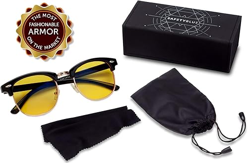 Miniatura 4 de SafetyBlue - Gafas de día con bloqueo de 40% de color azul para hombres y mujeres  Gafas de lectura  Monitores de juegos  Gafas de computadora