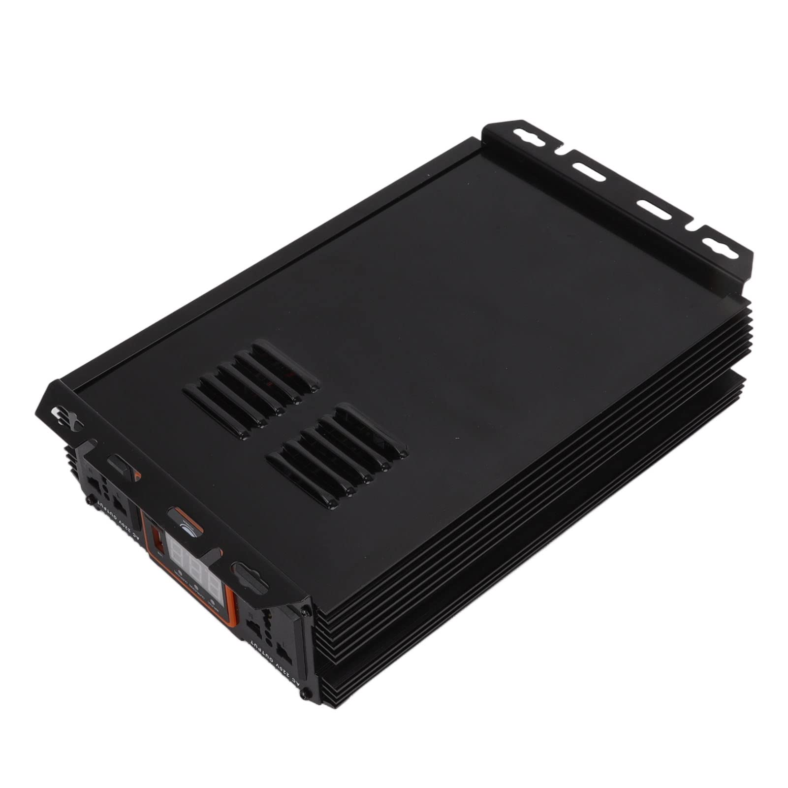 Domary Inverter di Potenza da 6000 W 12 V a Onda Sinusoidale con Doppie Ventole di Raffreddamento e Interruttore Remoto per Solare Domestico