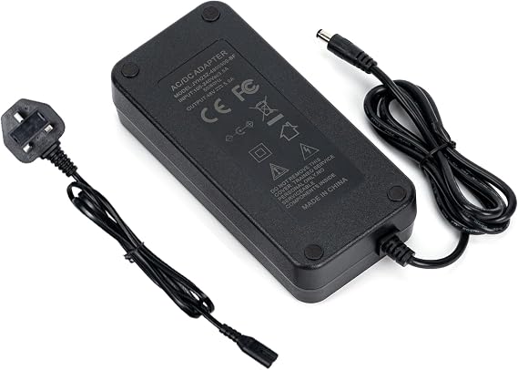 Fosi Audio 48V 5A Power Adapter Supply and BT20A Pro 300W x2 TPA3255 Bluetooth 5.0 Home Audio Stereo 2 Channel Amplifier