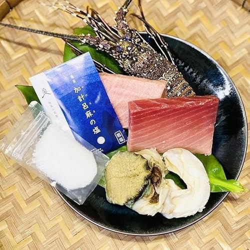 [奄美大島 瀬戸内町]海の幸 詰め合わせセット3(伊勢海老・黒マグロ2種・夜行貝・加計呂麻の塩)