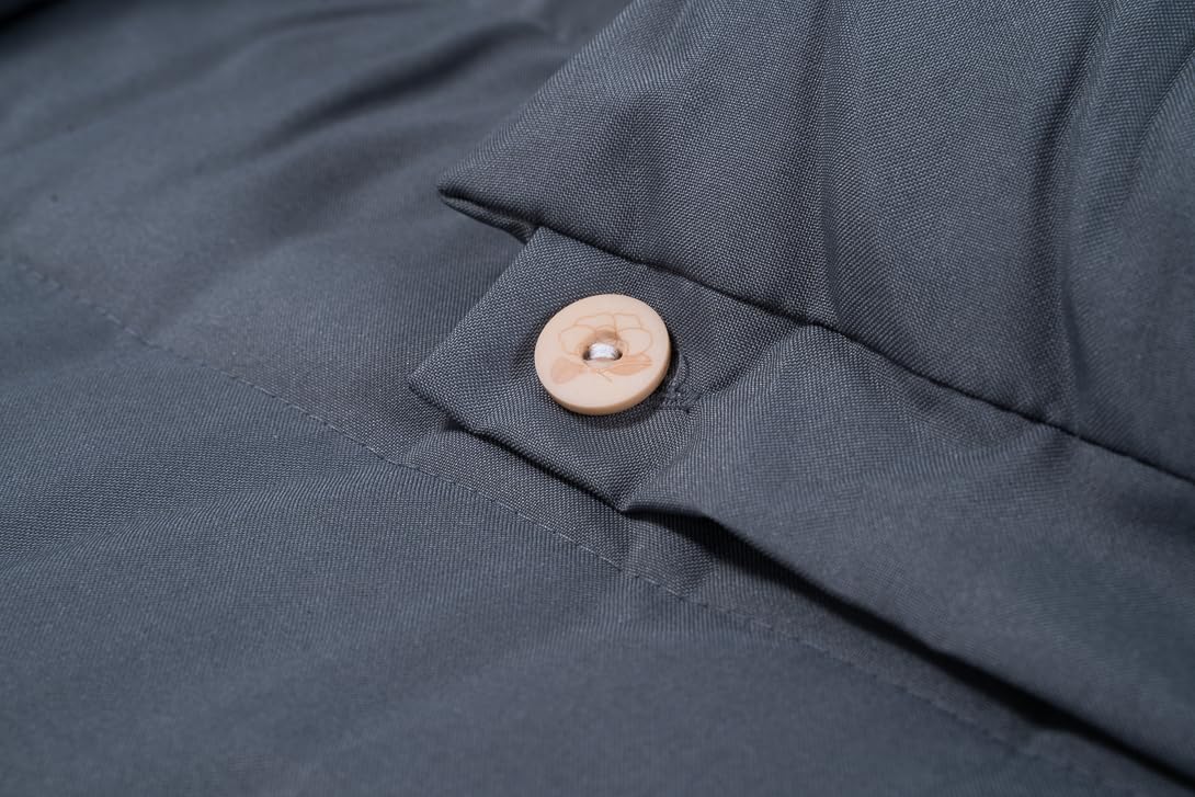 XONE Cuscino Soledad Grigio per Supporto Amaca in Legno