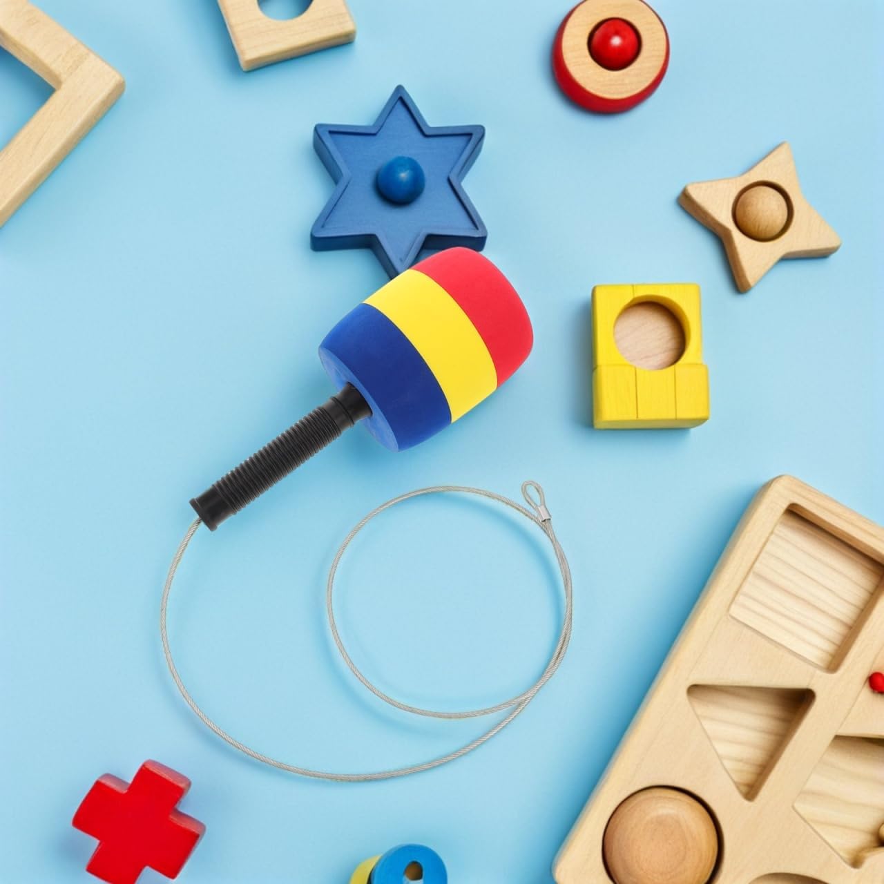 Totority Sponge Hammer Game Toy, Soft Foam Mallet for Interactive Play | Soft Sponge Hammer with Lightweight Design for Interactive Games, Party Activities, Pretend Play and Family Entertainment