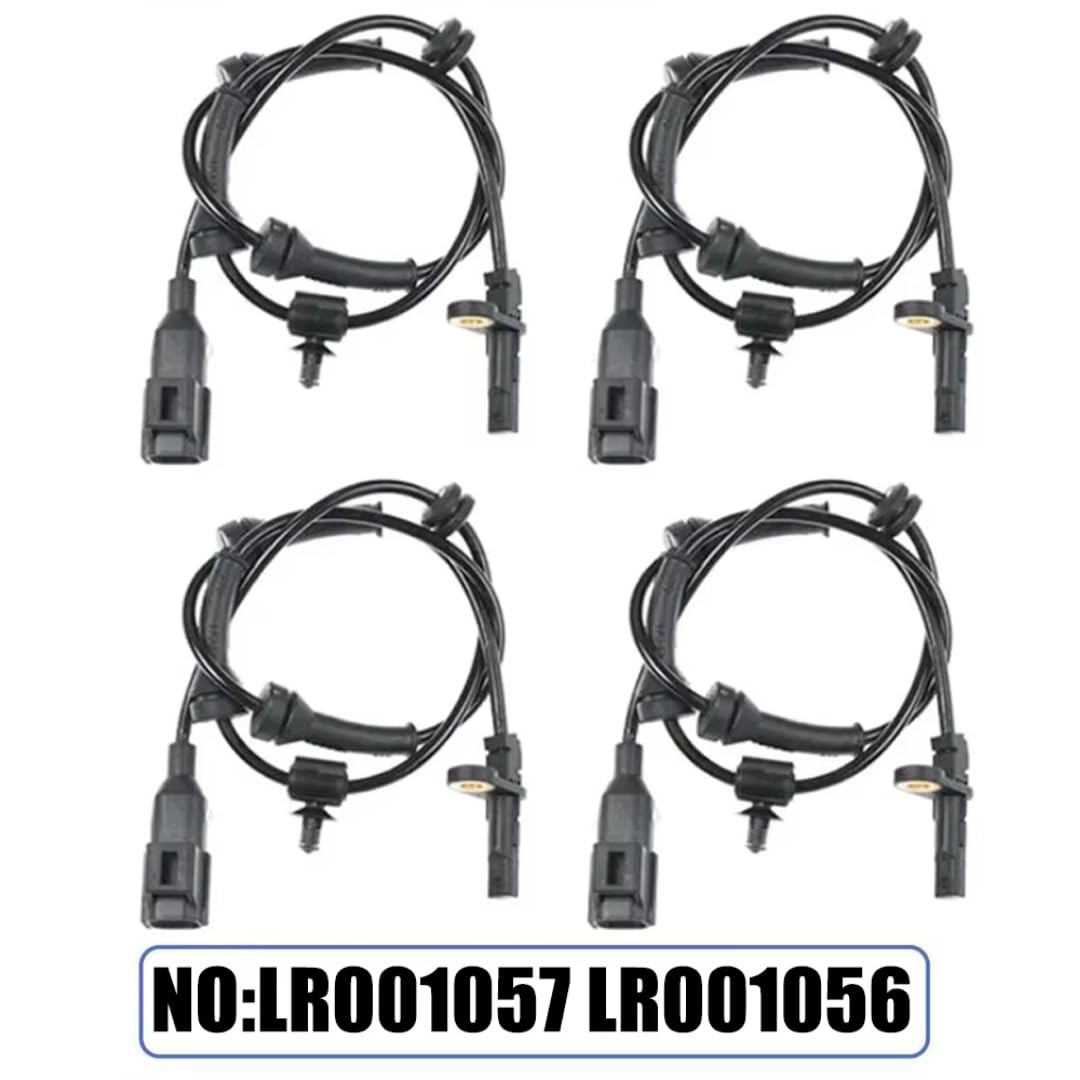 Sensor de Velocidad ABS para Land Rover Range Rover Freelander 2, 4 sensores de Velocidad de Rueda ABS Delanteros y Traseros Izquierdo/Derecho LR001056/LR001057