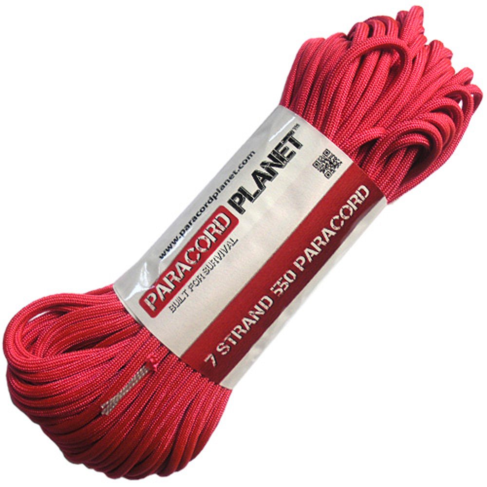 PARACORD PLANET 25 Feet Type Iii 550 Paracord Pink — image 1