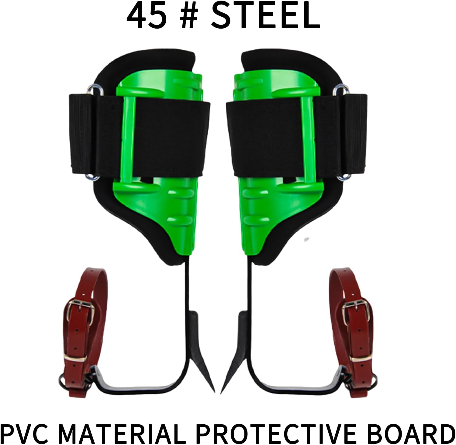 Tree Climbing Gear, 350lbs Load Capacity Tree Climbing Spikes，Arborist Equipment for Climbers, Hunting, Fruit Picking