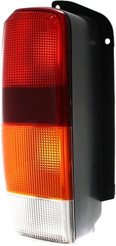 Miniatura 2 de DAT AUTO PARTS Reemplazo de la lente de la luz trasera trasera izquierda del lado del conductor y la carcasa para Jeep Cherokee 1997-2001 Lente