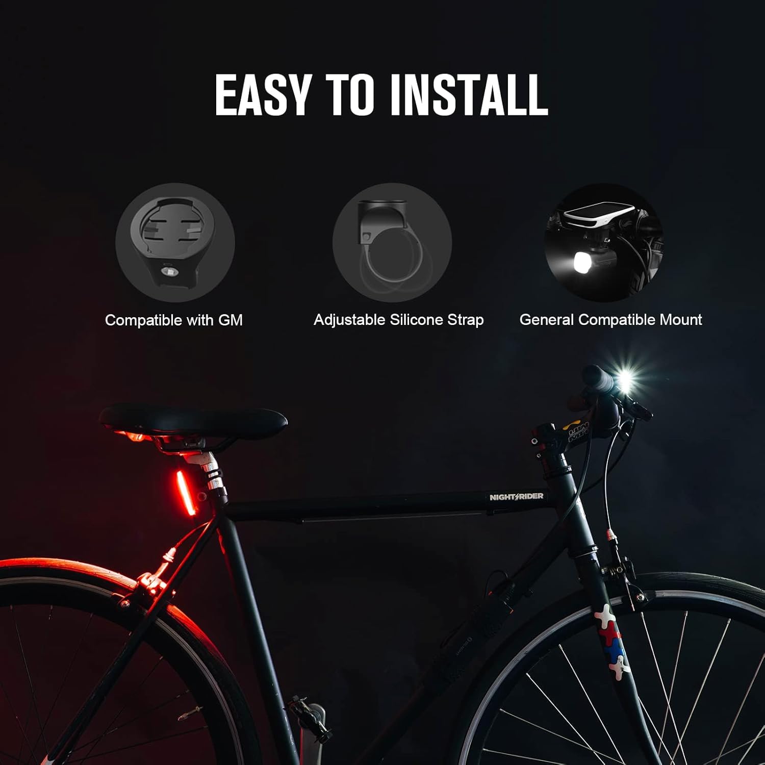 Installation steps for OLIGHT RN 400 headlight