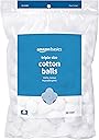 Amazon Basics Cotton Balls for Skincare, 200 Count (Previously Solimo)
