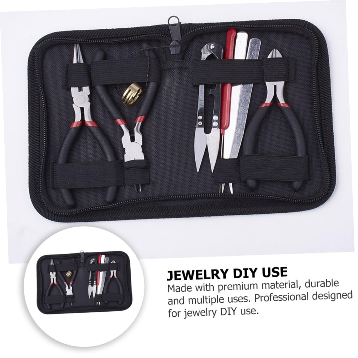 LALAFINA Pinze Per Gioielli Di Strumenti Per Creazione Gioielli Manutenzione Accessori Pratici Robusti e Duraturi Per Diy Fai Da Te
