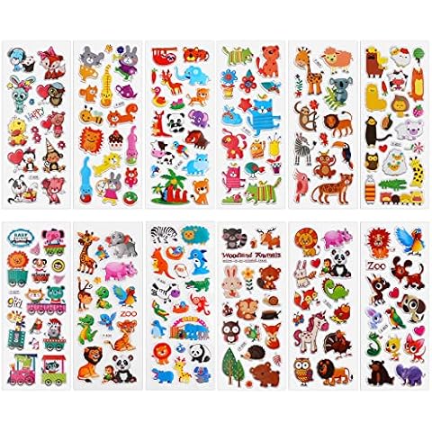 Cobee Pegatinas hinchadas 3D para niños Cover