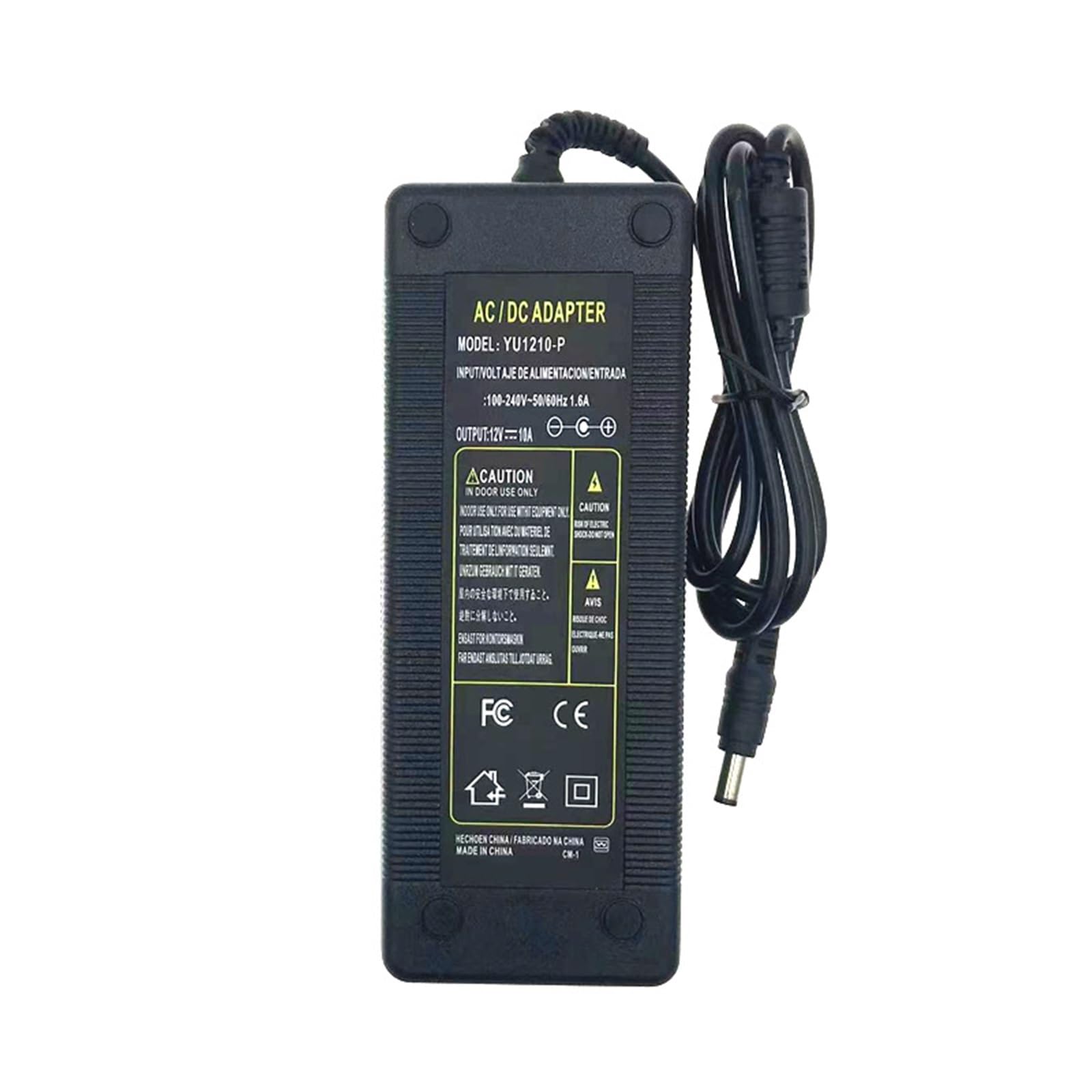Zasilacz 12V10A 2A-10A Drukarka Monitor Komputer Monitor Monitorowania Zasilacz Zasilacz (Color : 12V4A)