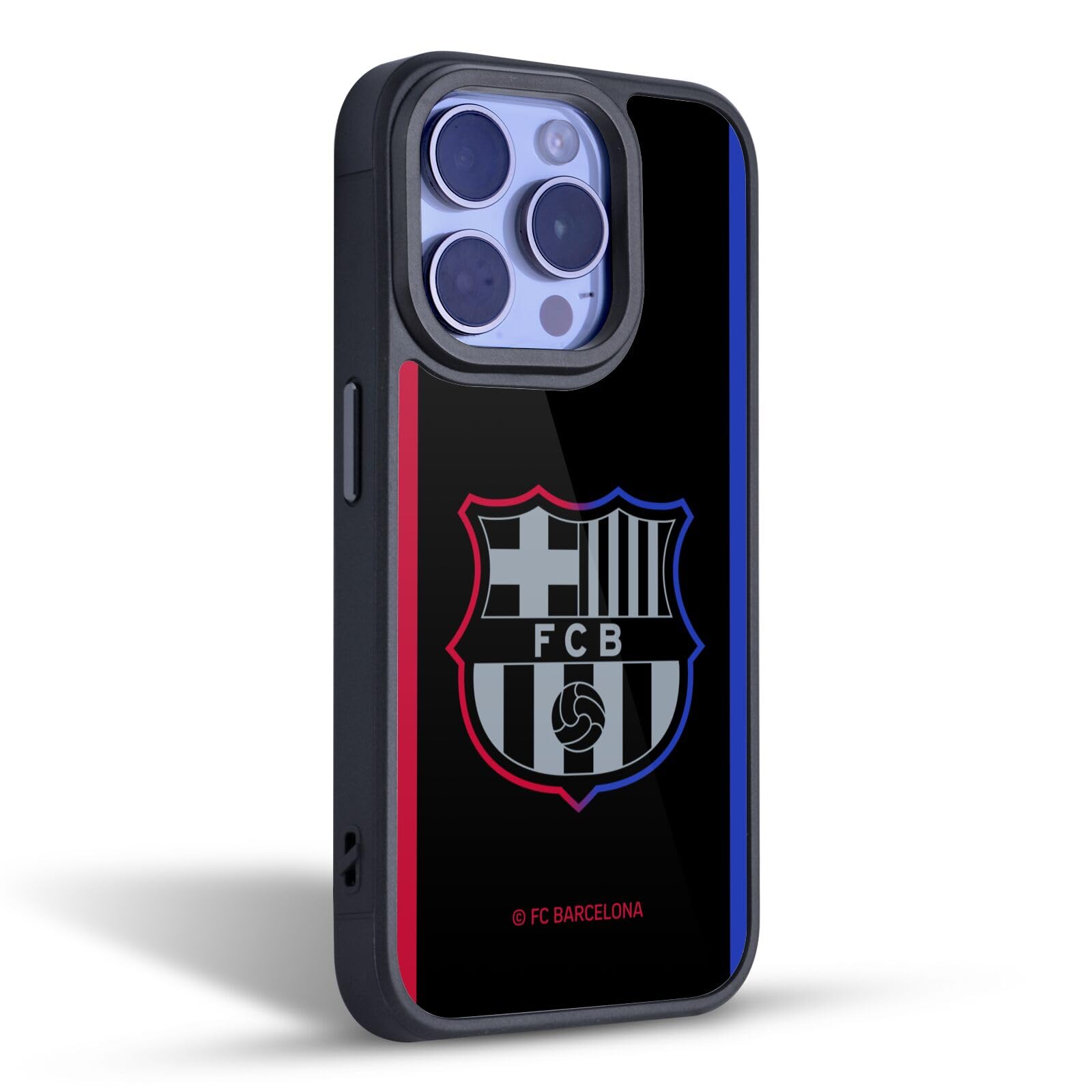 Head Case Designs Licenza Ufficiale FC Barcelona Away Kit per Stemma 2024/25 Cover in Gel Rinforzata [Protezione di Grado Militare] Compatibile con Apple iPhone 16 PRO