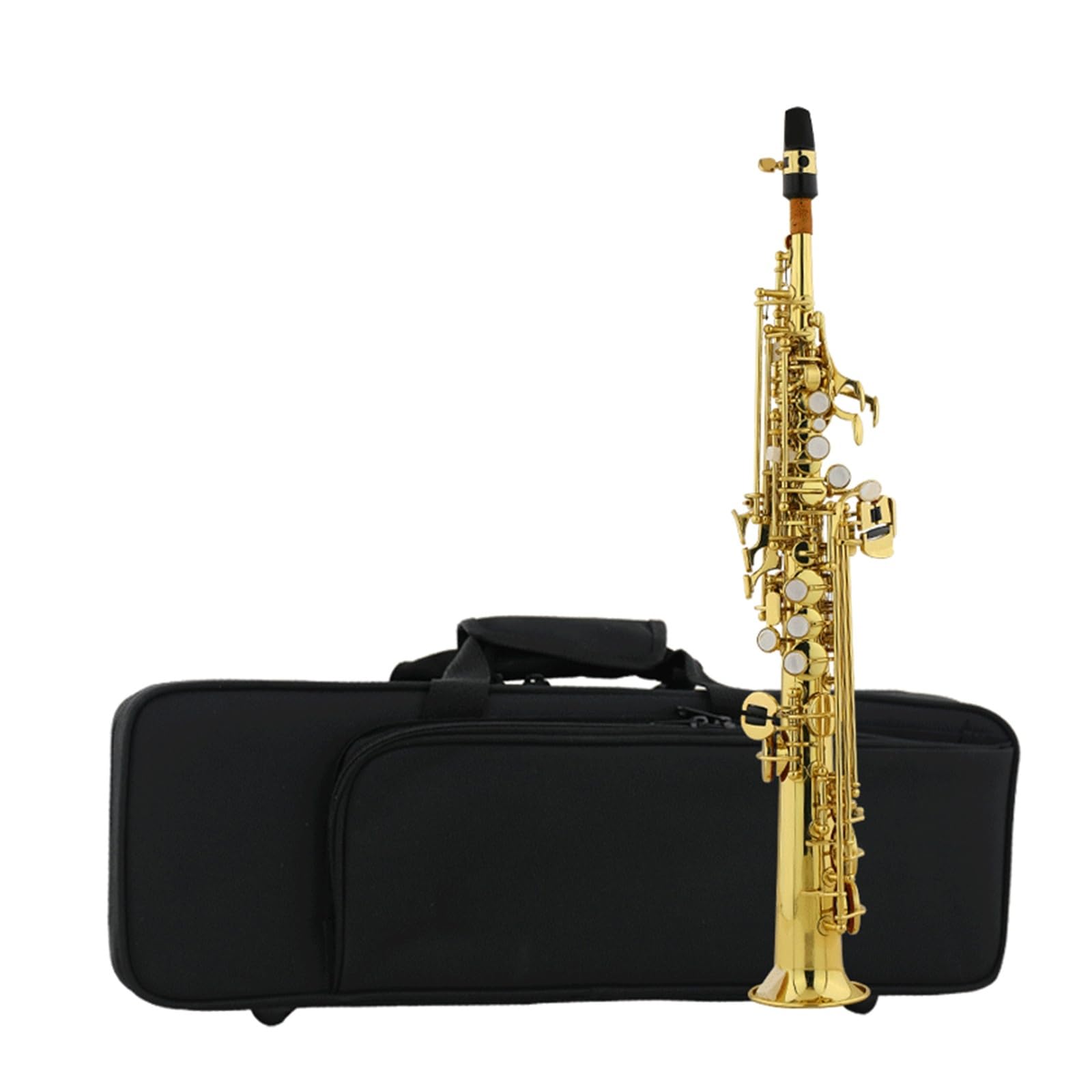 Saksofon sopranowy Es dur prosty instrument dęty blaszany Instrument saksofonowy