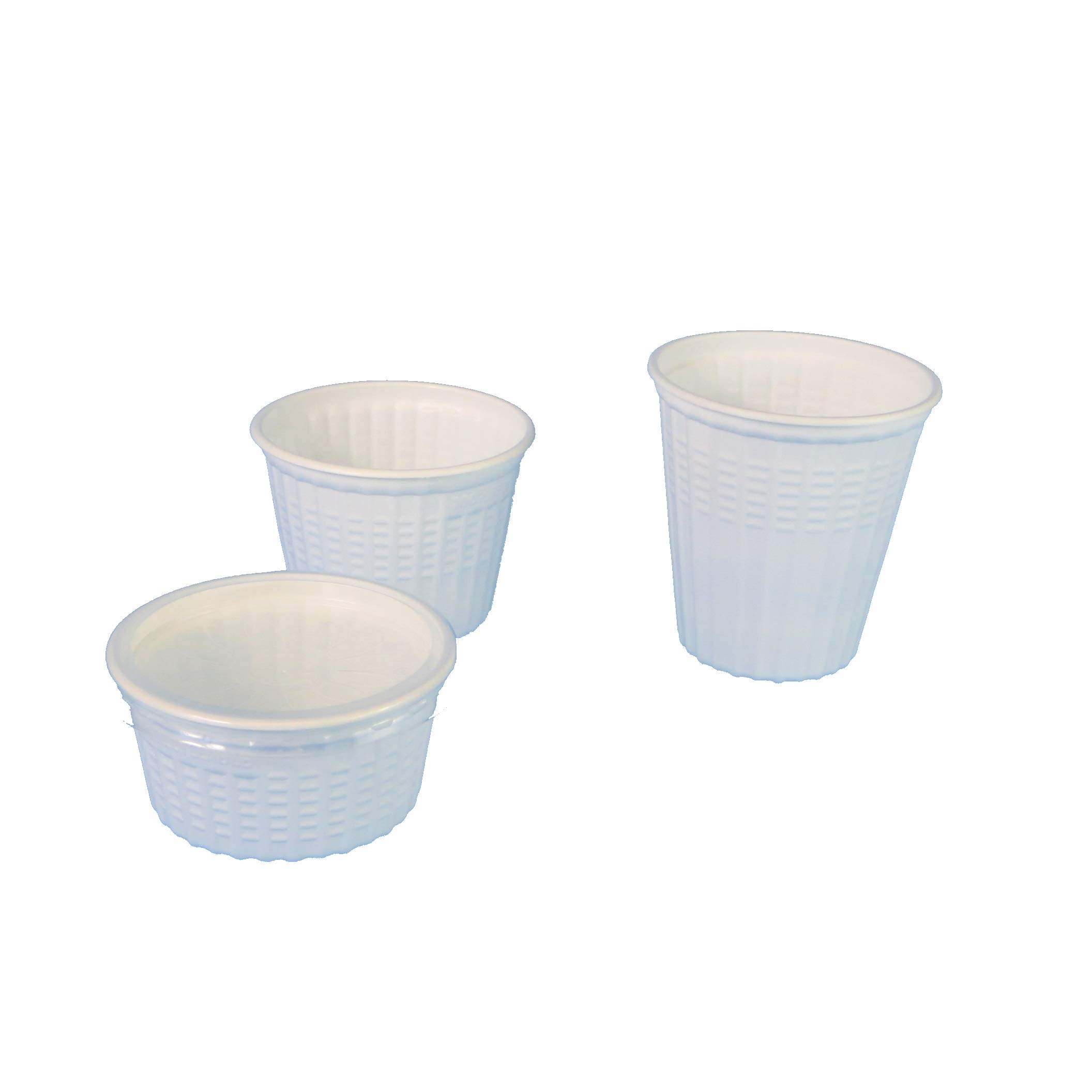 600 Thermo Suppenbecher Thermobecher heiß+kalt weiß Airpac Thermo PP recycelbar versch. Größen - inkl. VerpG in D (500ml)