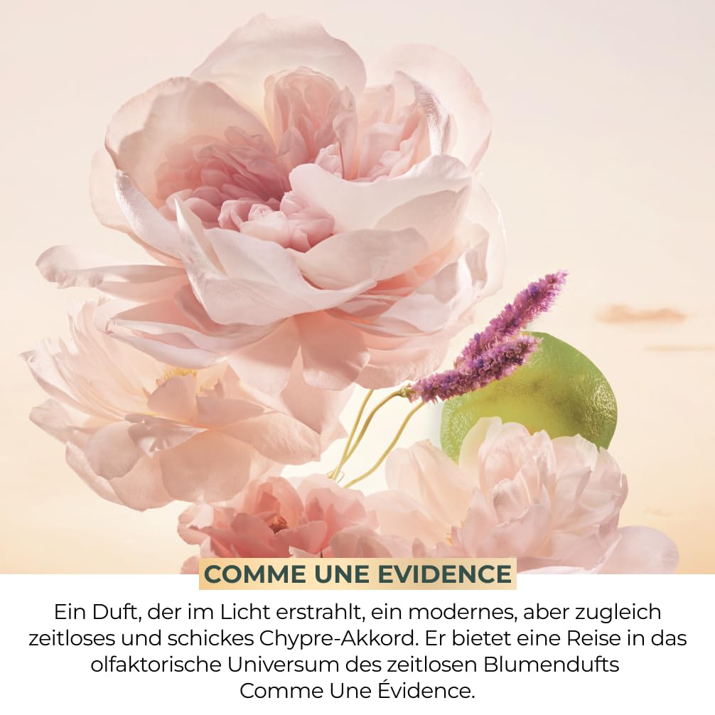 Yves Rocher Comme Une Evidence Geschenkset Eau de Parfum 50 ml Körpermilch 75 ml Duschgel 75 ml Pflegeset für Frauen Made in France