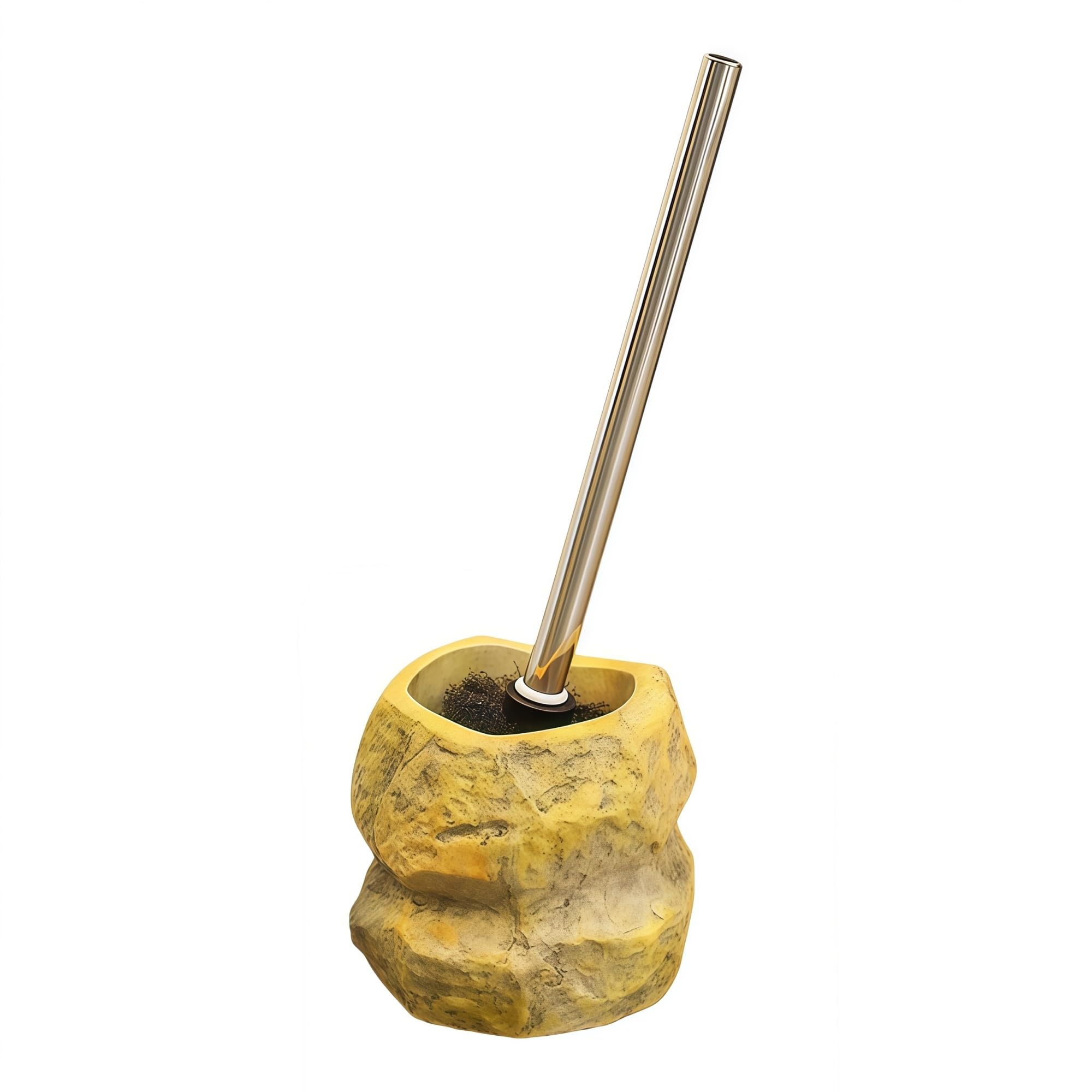 spazzolone Scopino for WC Set di scopino e supporto for WC in ceramica vintage, setole con