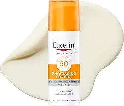 EUCERIN Protetor Solar Facial Anti-idade FPS 50 50ml, Antirrugas, Pele Madura, Proteção UVA, UVB e Luz Visível