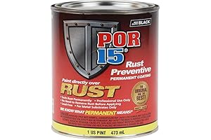 Rust Nevermore: POR-15 Anti-Rust Paint for Unwavering Metal Protection