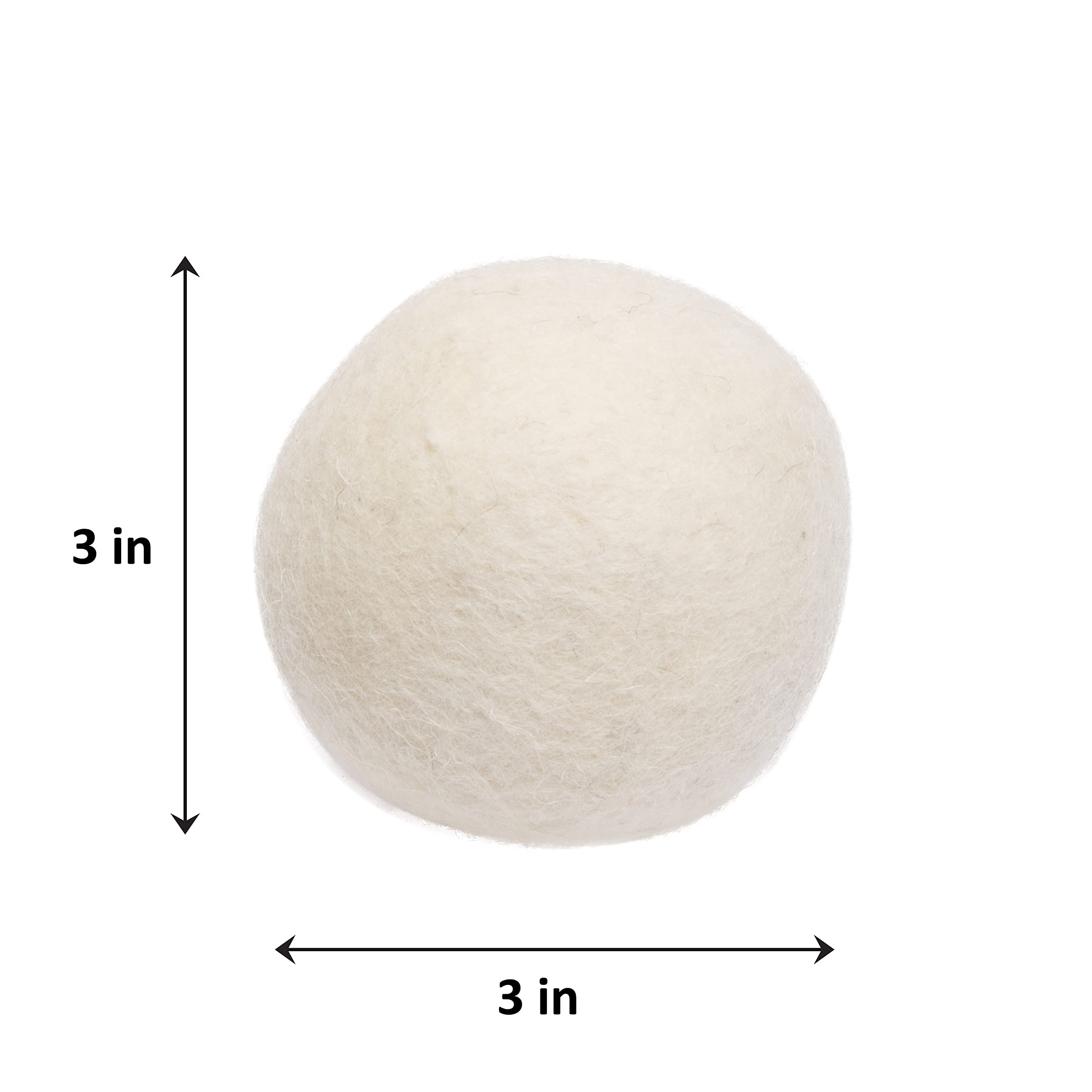 DeKulture 100% New Zealand Wool Dryer Balls – Eco-Friendly Reusable Fabric Softener 2