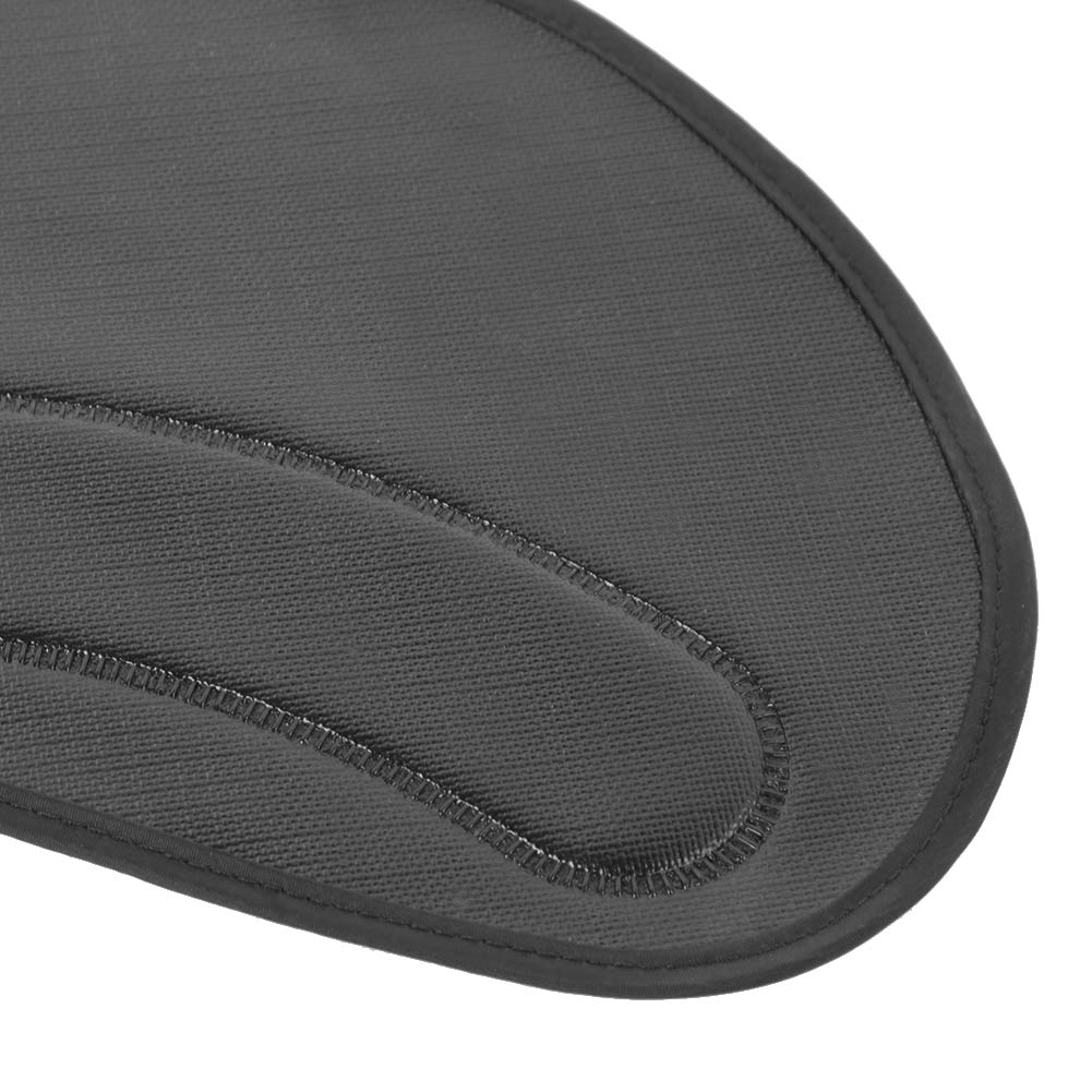 Collar de Corte Impermeable para Peluquería, Protector de Cuello para Corte de Pelo, Tinte, Negro