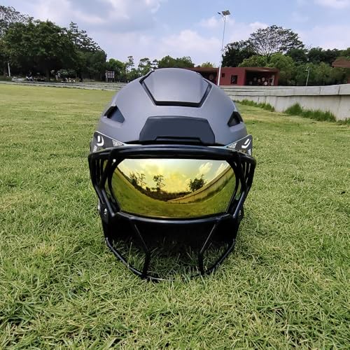 Image of Football Helmet Visor Anti-Fog Scratch Resistant Used for Axiom Helmets for Youth & Adult