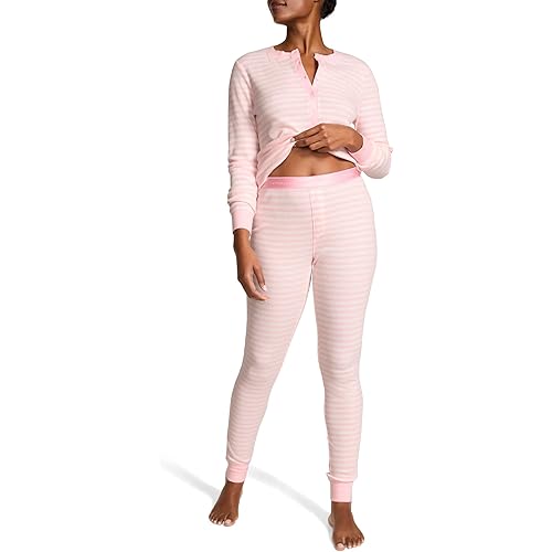 Victoria's Secret Thermal Pajama Set, Long Sleeve Shirt and Pants, Sleepwear for Women (XS-XXL)