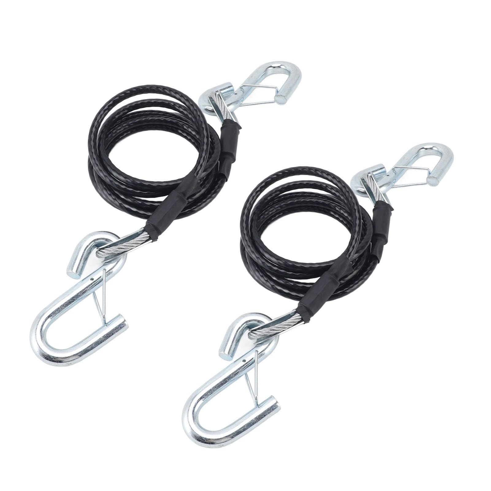 Generic Cables de Cadenas de Seguridad para Remolques, Fuerte Capacidad de Carga de 7 Pies, 7500 Libras para Entusiastas del Aire Libre de Vehículos Recreativos