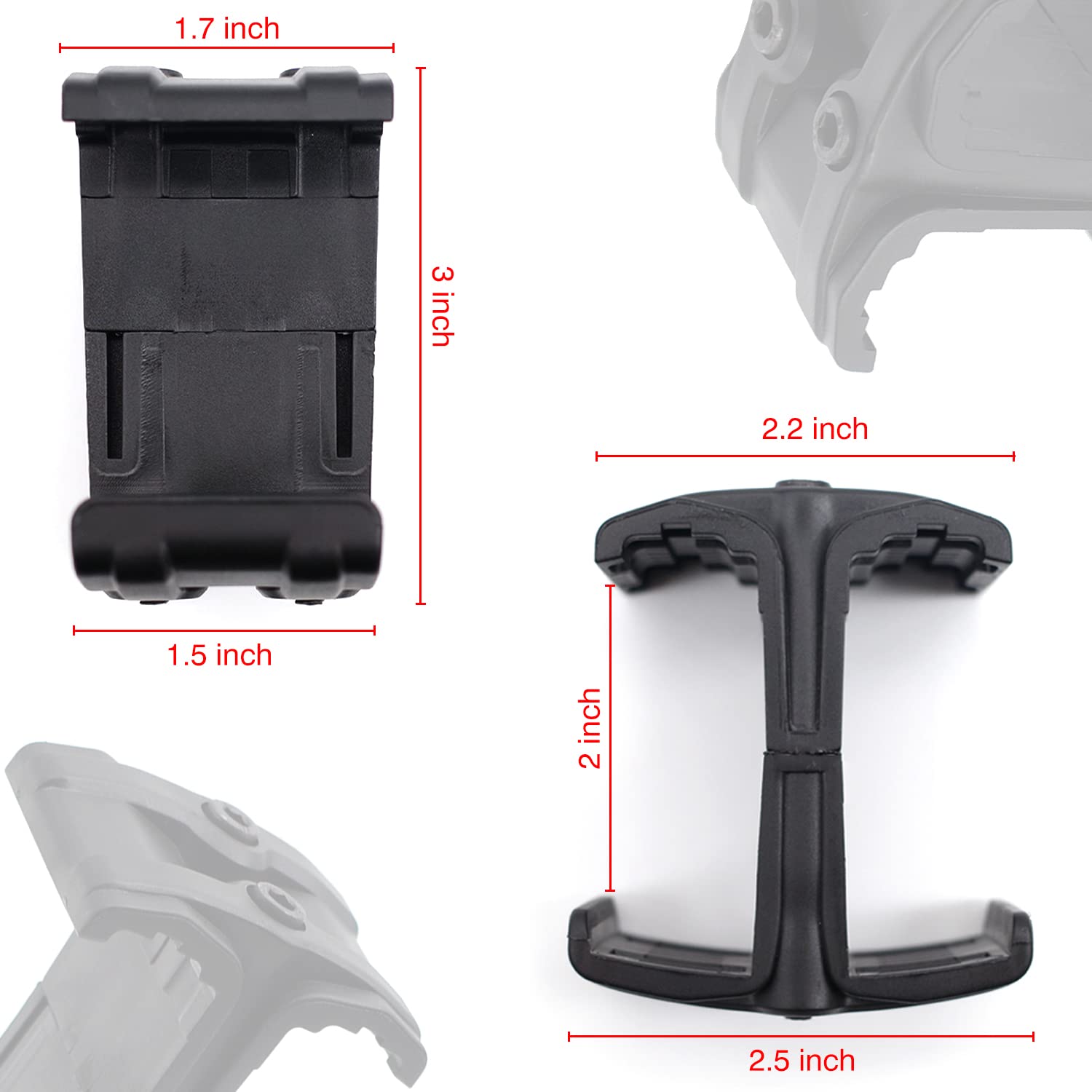 SKENOY PMAGs Coupler, High Capacity Coupler for AR 15 PMAG, PMAGS