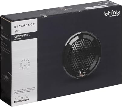 Infinity REF757T 0.75 Inch Car Tweeters - Pair