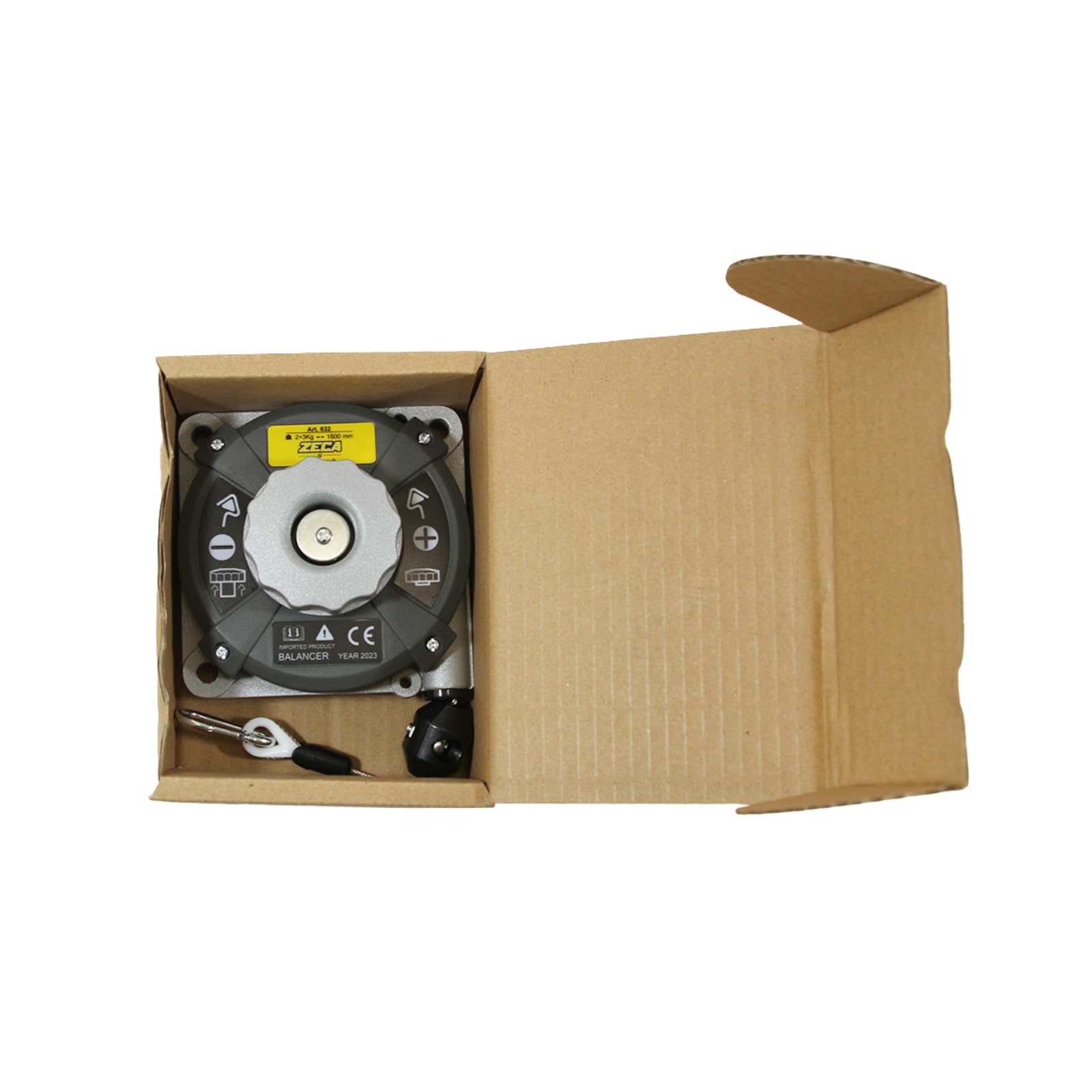 632 ÉCLAIRAGE KG 2-3 CÂBLE ACIER INOX ZECA CORSA 1600 mm