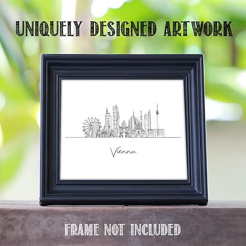 Vista 23 de TJ Originals - Barcelona, Madrid y España vistas de la ciudad, arte de pared ilustrado a mano, decoración de pared de sala de estar - Pósteres