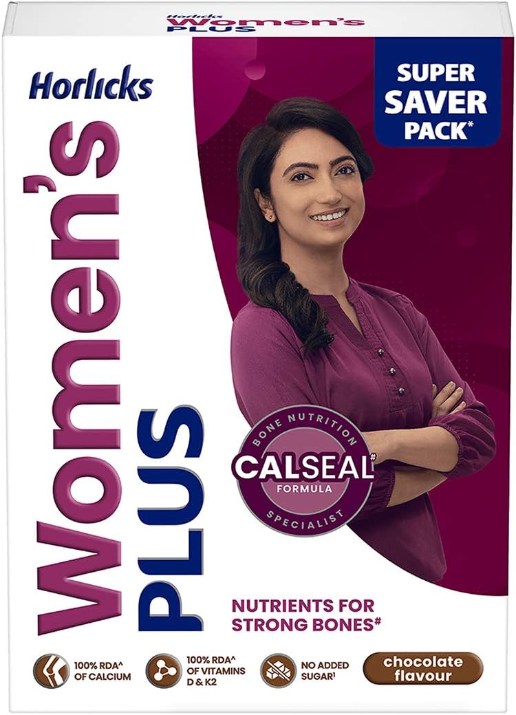 Horlicks Women's Health & Nutrition Drink - 400 g Refill Pack (Chocolate Flavor)