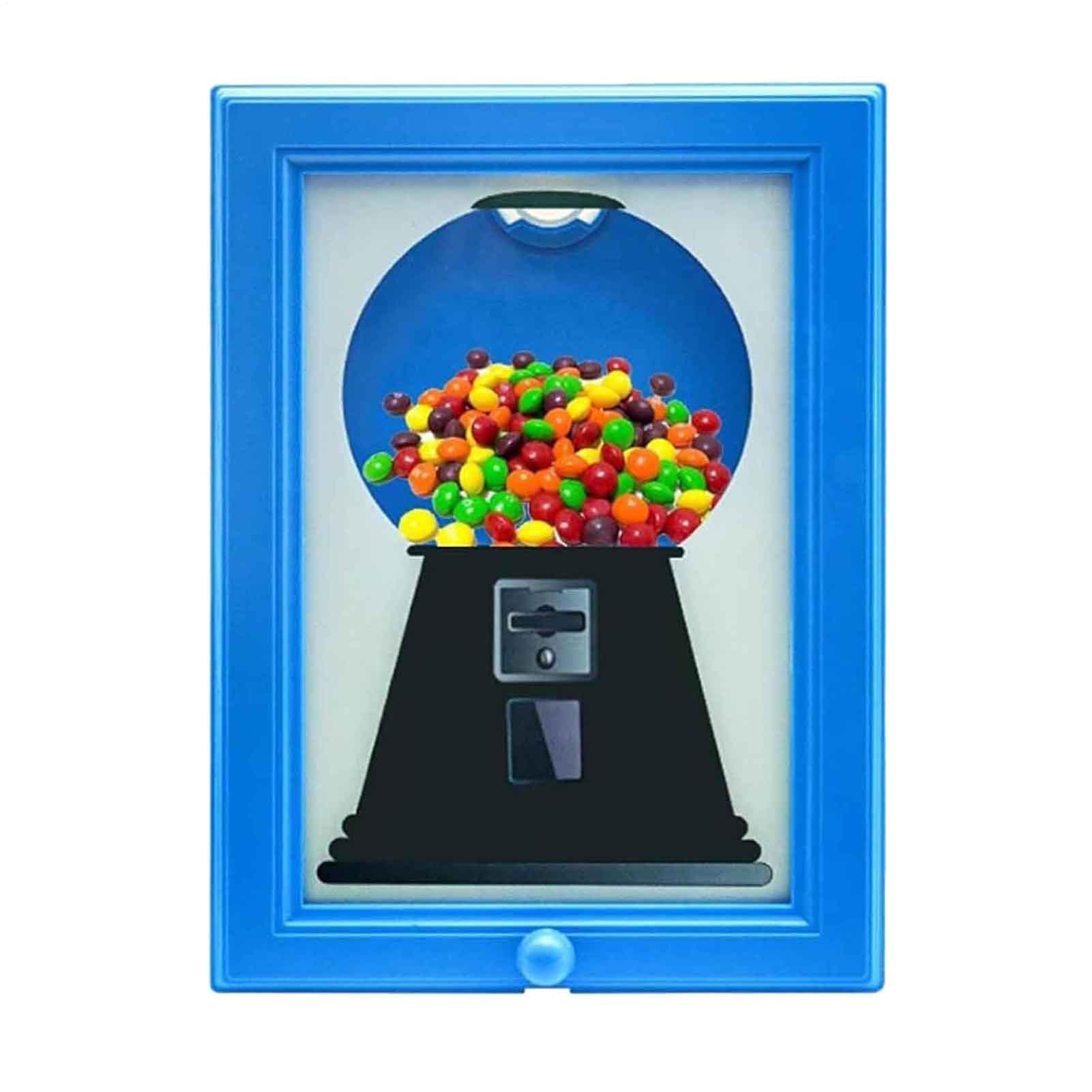 Bilderrahmen-Süßigkeitenautomat Für Kinder, 1/3er-Pack, Wand-Kaugummiautomat, Süßigkeitenautomat, Süßigkeitenautomat Für Kinder, Einfaches Nachfüllen Für Leckerlis, Deko Für Zuhause Und Küche