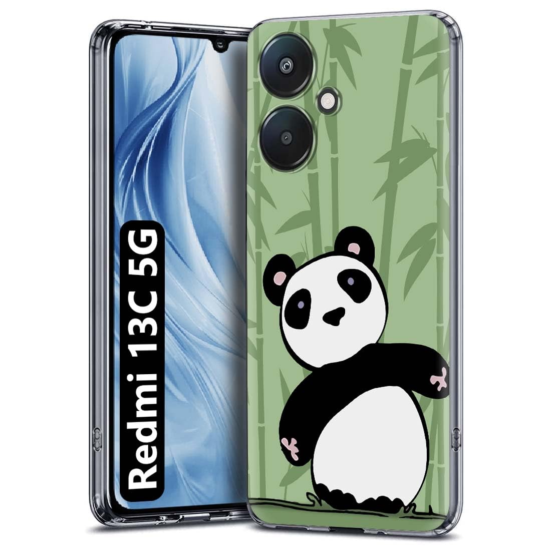 Fashionury Back Cover for Redmi 13C 5G / Poco M6 5G Designer | Printed|Transparent |Flexible| Silicon -D1006 (B0CQXVDG2G) Amazon Price History, Amazon Price Tracker