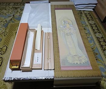 ◆村上華岳 「聖蓮華（しょうれんげ）」木版画　メナード美術館　限定380部◆ ◇村上華岳 「聖蓮華（しょうれんげ）」木版画 メナード美術館