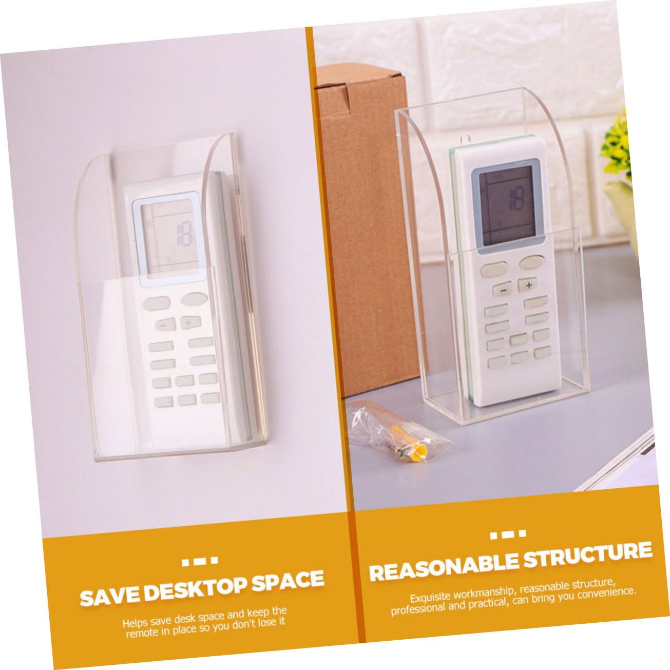 6piezas Soporte Organizador Para Control Remoto y Teléfono Móvil Para Hogar Oficina y Sala De Estar Solución De Almacenamiento Estilizada Diseño Moderno y Funcional
