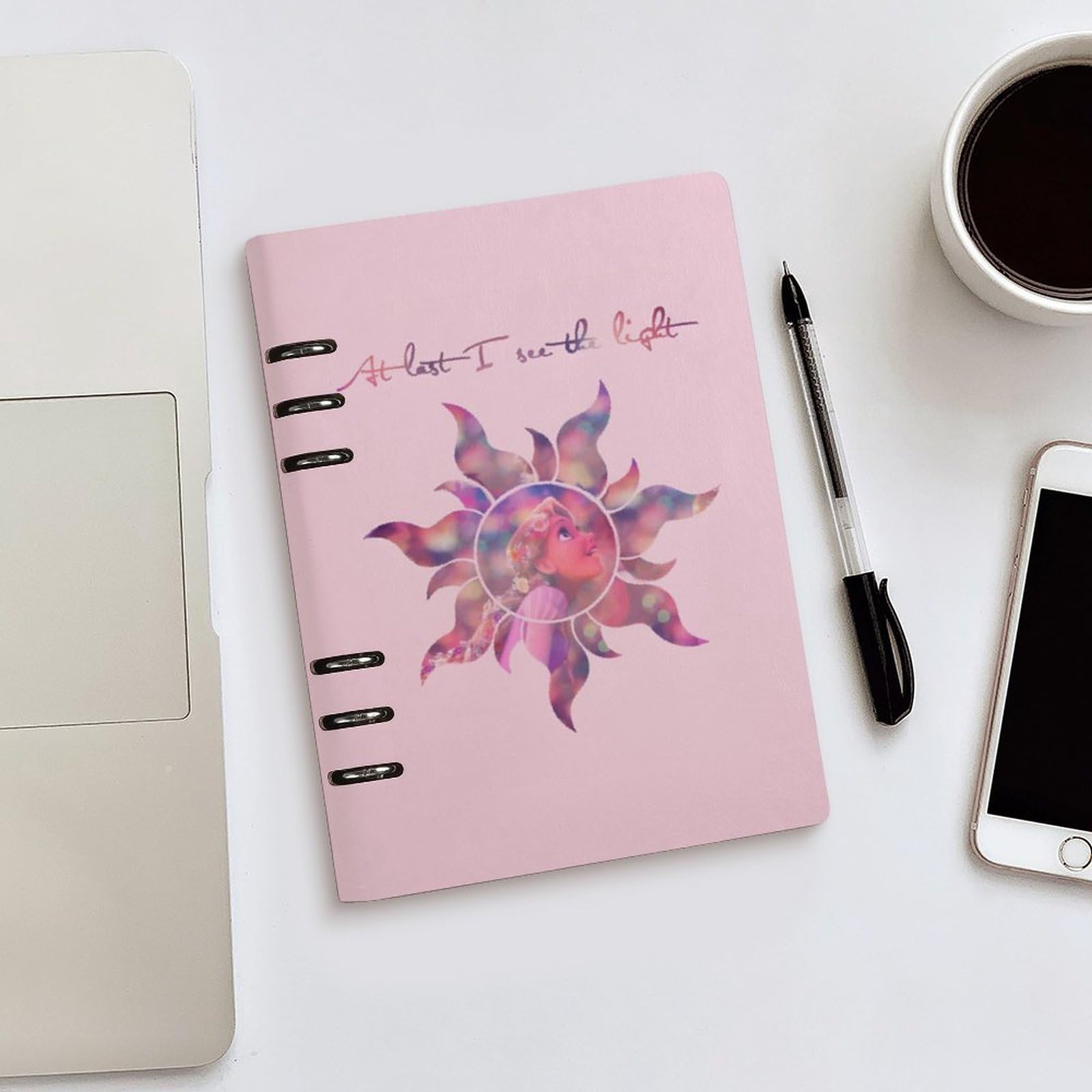 Amazon | ラプンツェル プリンセス システム手帳 PU ノートメモ帳