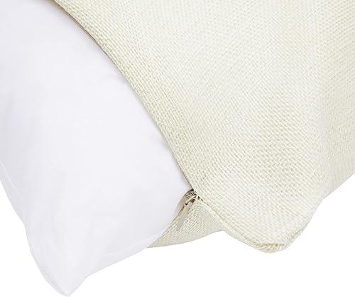 Miniatura 5 de Bright Creations Paquete de 5 fundas de almohada de sublimación de 20 x 20 pulgadas, fundas de almohada de sublimación de lino con cremallera
