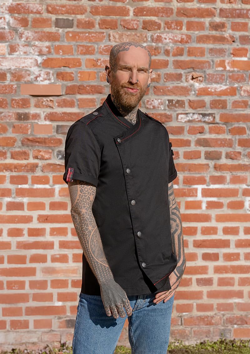 Karlowsky Herren Kochjacke Rock-Chef®-Stage2 Kurzarm