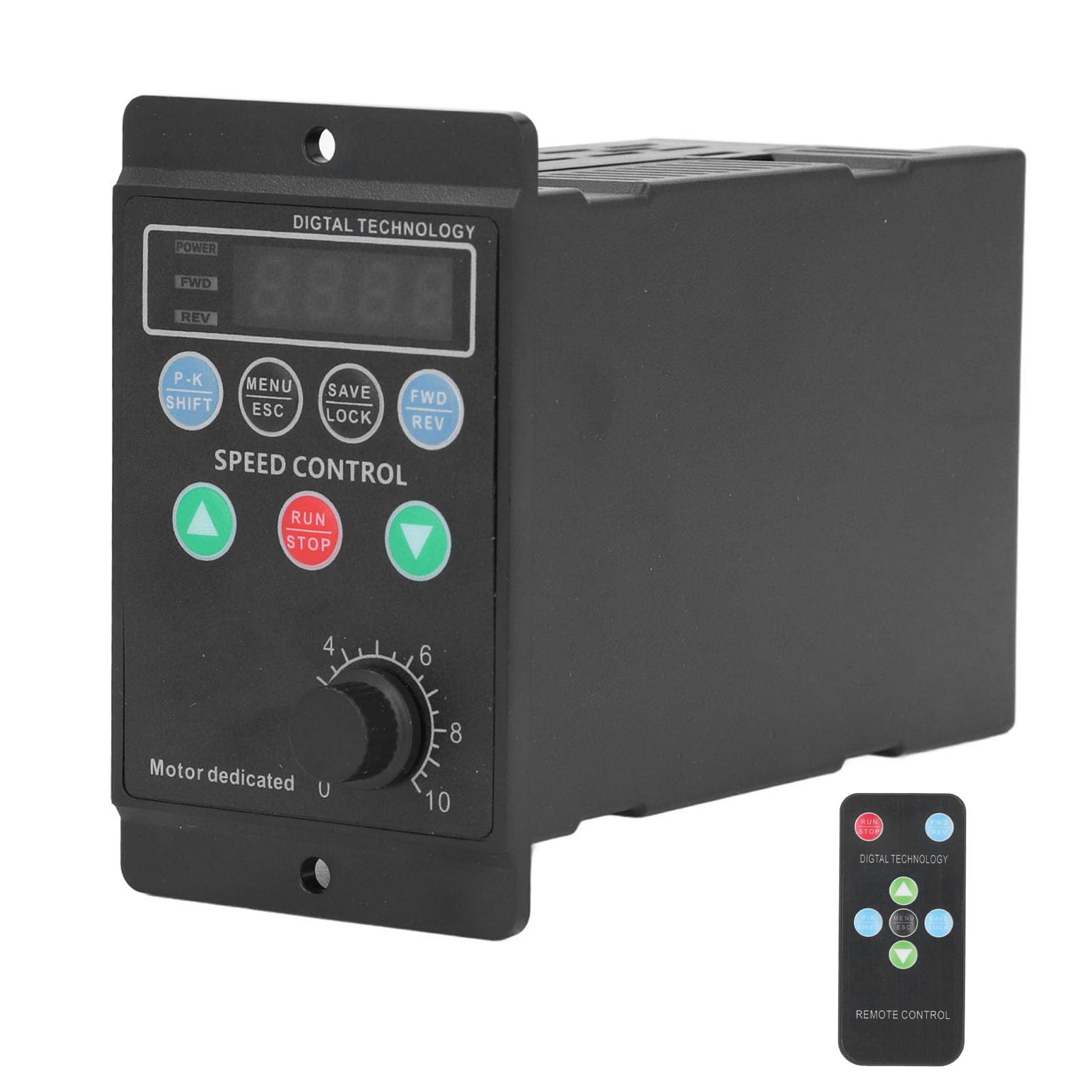Frequenzumrichter 2,2 KW – 1-phasig 220V Auf 3-phasig 220V, Mit Display & Fernbedienung
