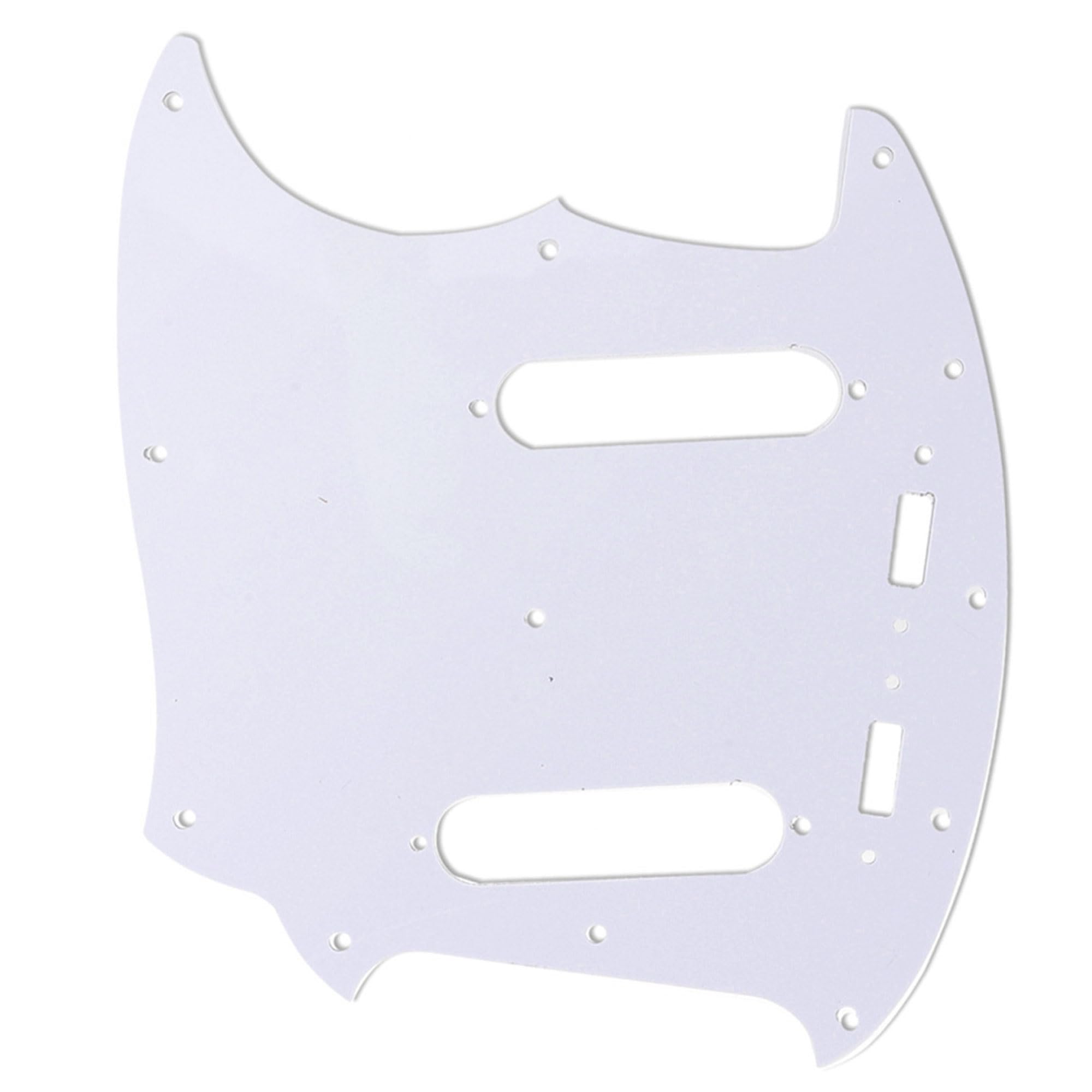 Musiclily Pro 12-Hole Guitar Pickguard for Fender American Mustang