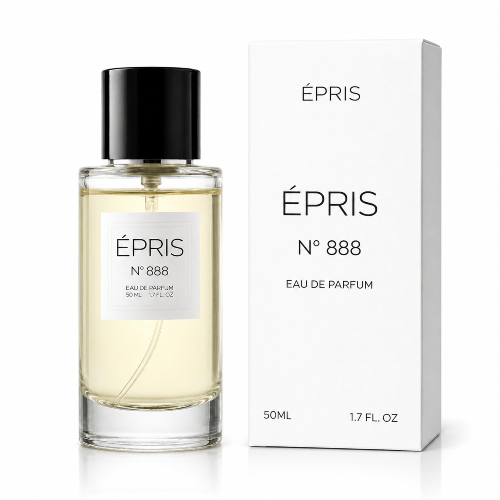 EPRIS Parfum Herren 888 Eau de Parfum 50 ml Himbeere Benzoe Oud Weihrauch rauchig fruchtig süß warm intensiv langanhaltend maskulin luxuriös Herbst Winter Duft Statement Parfum